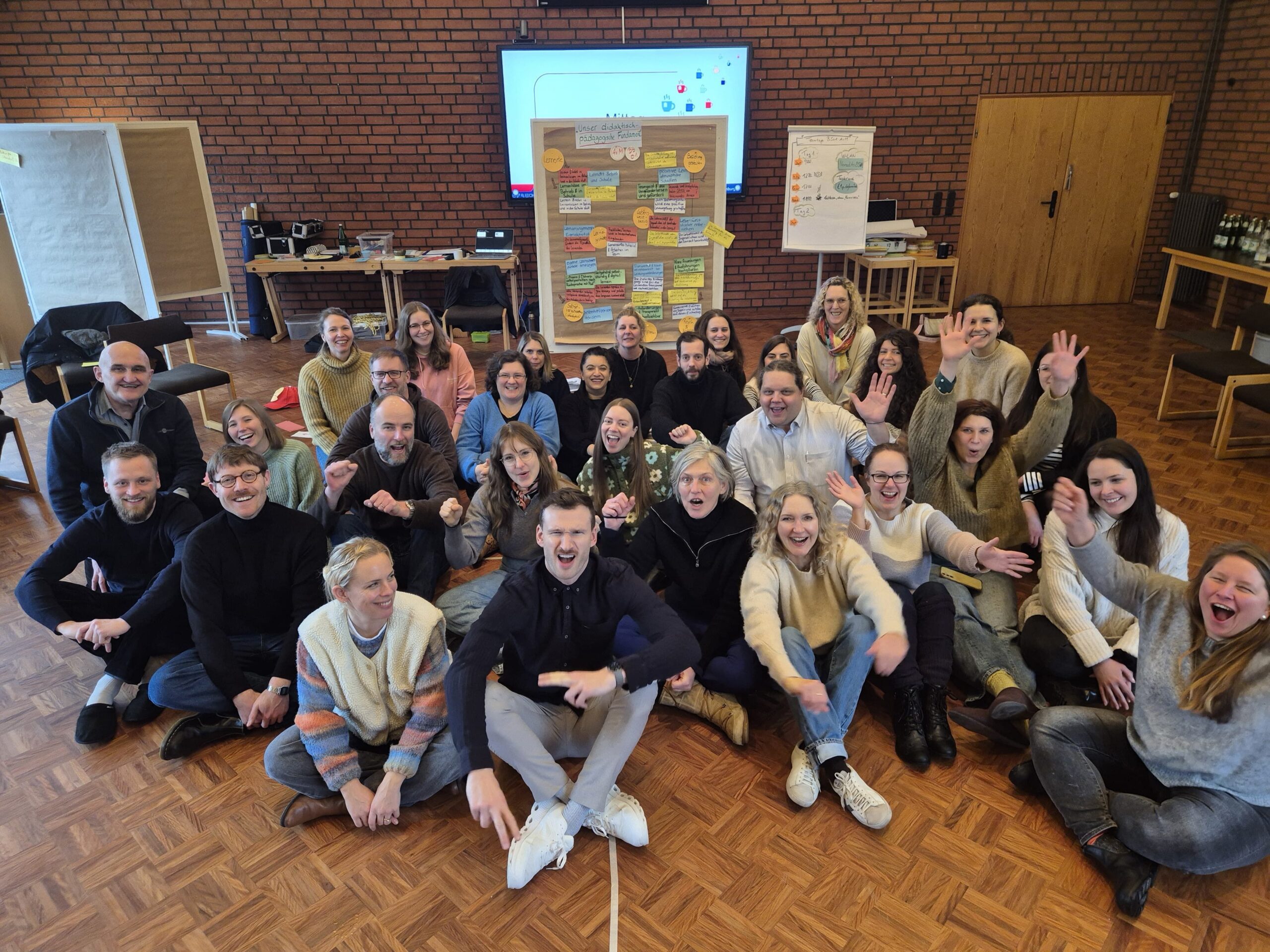Gruppenbild im Seminarraum