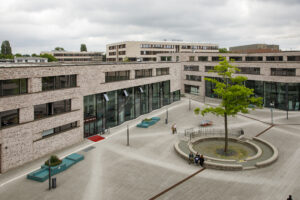 Plaza von oben betrachtet